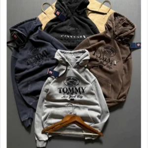 Men’s Vintage 1985 Pullover Hoodie DES-Hd 154 (12 Pcs Set)