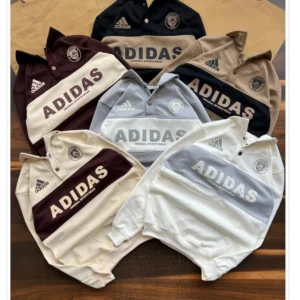 Men’s Colorblock Polo Sweatshirt DES-Hd 177 (24 Pcs Set)