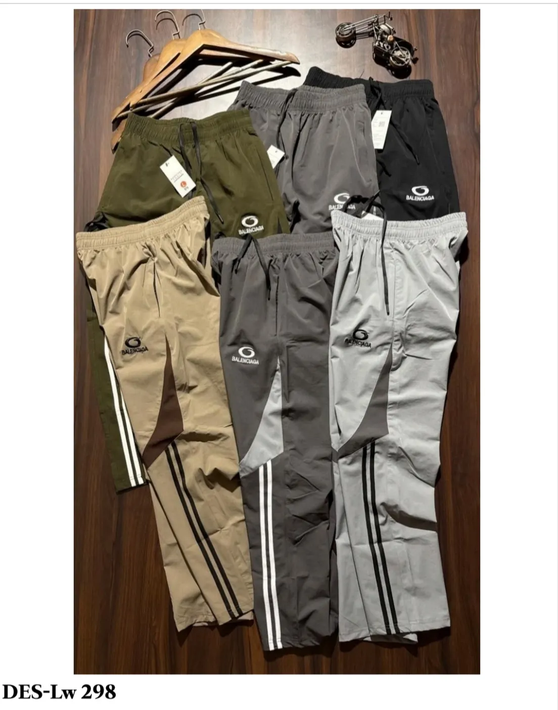 Men's Heavy Track Pant DES-Lw 298 (18 Pcs Set)