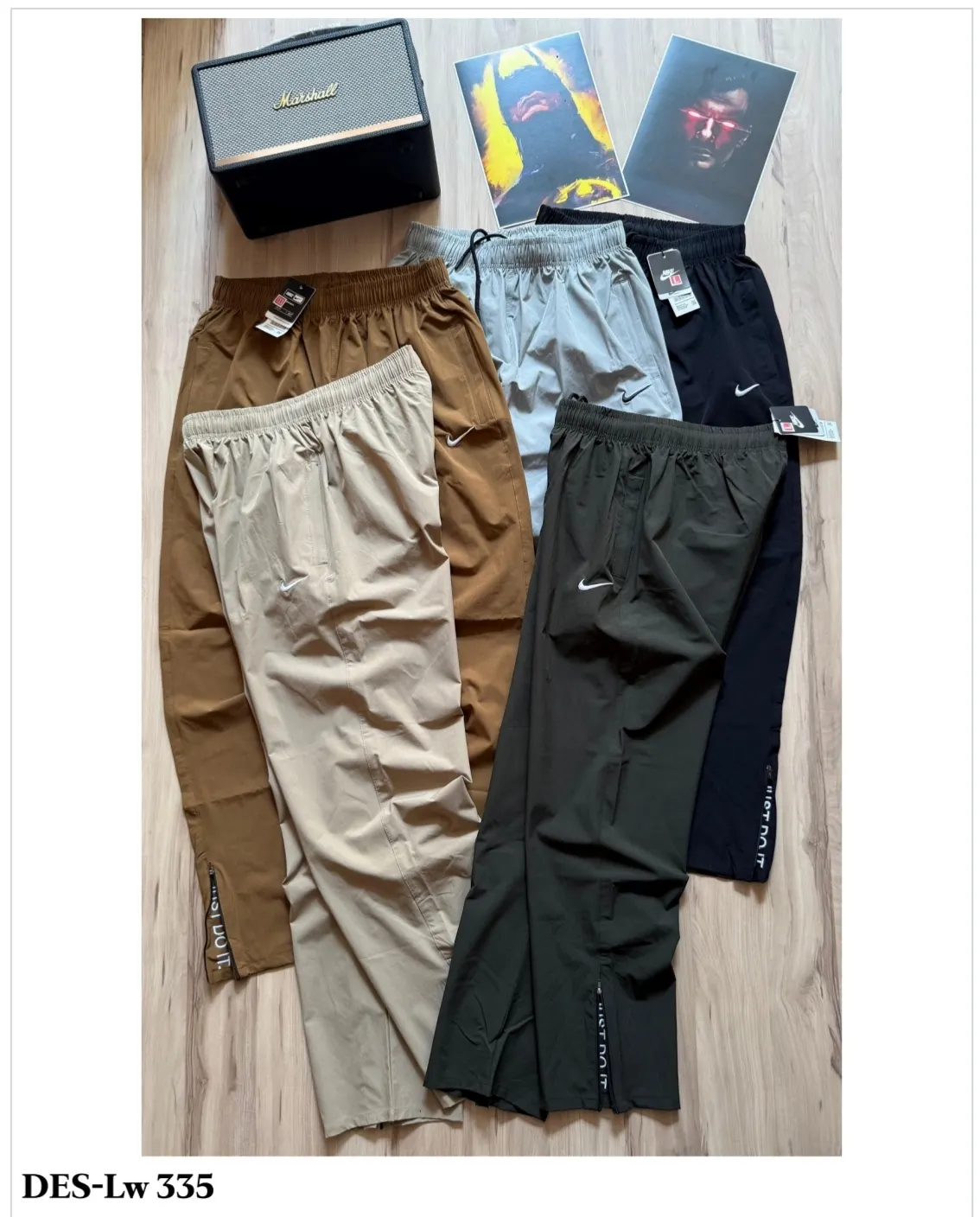 Men's Quick Dry Track Pant DES-Lw 335 (15 Pcs Set)