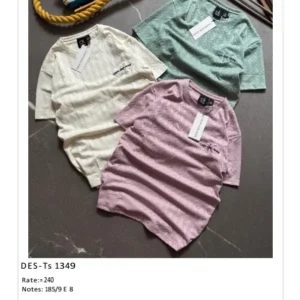Men’s Calvin Klein Monogram T-Shirt DES-TS-1349 (9 Pcs Set)