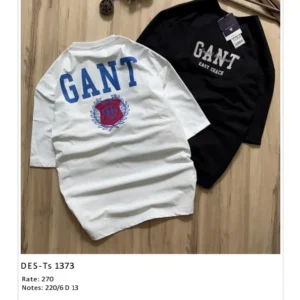 Men’s Gant East Coach Back Print T-Shirt DES-TS-1373 (6 Pcs Set)