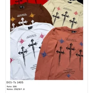 Men’s Rebirth of the Jedi Full Sleeve T-Shirt DES-TS-1405 (18 Pcs Set)
