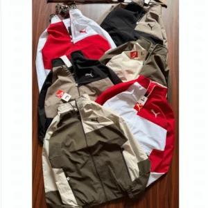 Men’s Puma Style Windcheater Jacket – DES-WC 192 (MOQ: 18 Pcs Set)